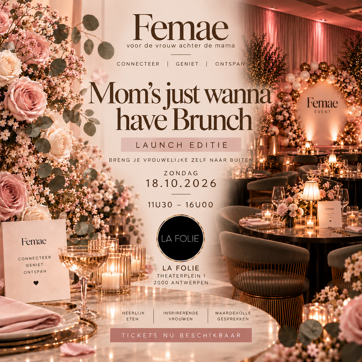 Femae Event - Mom's just wanna have brunch